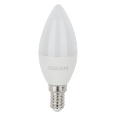 Лампа светодиодная LED Star 7Вт 6500К холод. бел. E14 600лм B угол пучка 200град. 170-250В (замена 60Вт) матов. пластик OSRAM 40