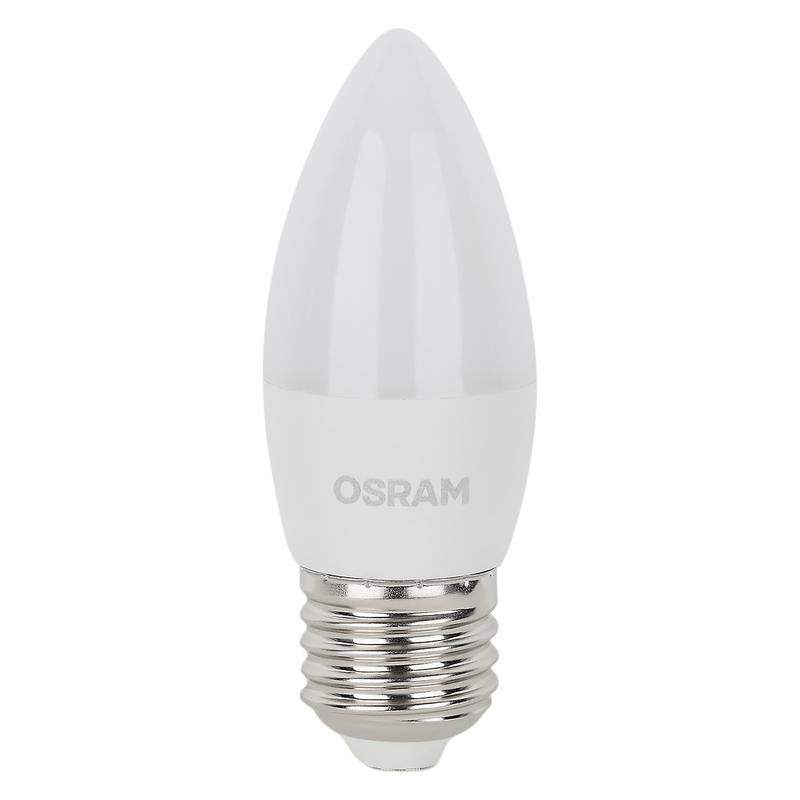 Лампа светодиодная LED Star 5Вт 6500К холод. бел. E27 470лм B угол пучка 200град. 170-250В (замена 40Вт) матов. пластик OSRAM 40