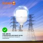 Лампа светодиодная HW 30Вт T матовая 6500К холод. бел. E27 3000лм угол пучка 200град. 140-265В PF»/-0.9 пластик (замена 300Вт) O