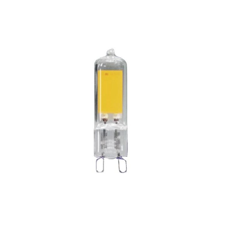 Лампа светодиодная PLED-G9 COB 3Вт 4000К нейтр. бел. G9 240лм 220В d13.6х50мм силикон JazzWay 5015357