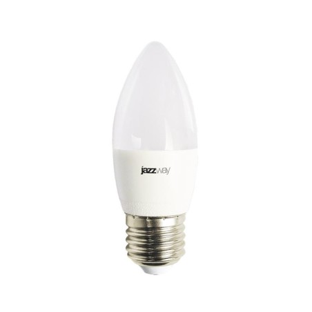 Лампа светодиодная PLED-LX 8Вт C37 свеча 5000К холод. бел. E27 Pro JazzWay 5028562