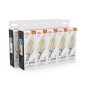 Лампа светодиодная филаментная Basic Filament 4Вт Свеча 3000К E14 480лм GAUSS 50312142 Лампа светодиодная филаментная Basic Filament 4Вт Свеча 3000К E14 480лм GAUSS 50312142