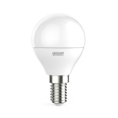 Лампа светодиодная Elementary 6Вт P45 шар 3000К тепл. бел. E14 420лм GAUSS 53116