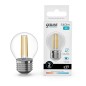 Лампа светодиодная филаментная Filament Elementary 8Вт шар 4100К Е27 540лм GAUSS 52228 Лампа светодиодная филаментная Filament Elementary 8Вт шар 4100К Е27 540лм GAUSS 52228
