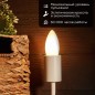 Лампа филаментная Свеча CN35 9.5Вт 915лм 2700К E27 матов. колба Rexant 604-097 Лампа филаментная Свеча CN35 9.5Вт 915лм 2700К E27 матов. колба Rexant 604-097