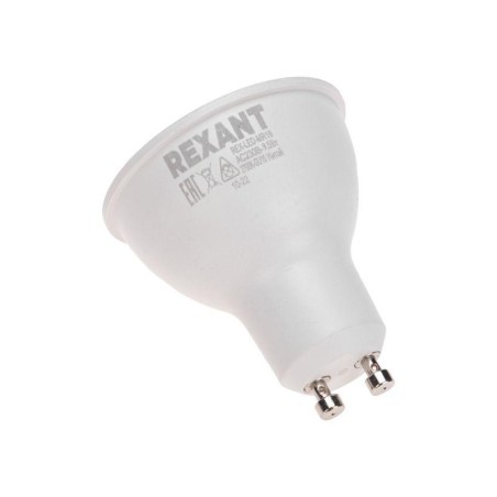 Лампа светодиодная Рефлектор 9.5Вт 2700К тепл. бел. GU10 808Лм AC 150-265В Rexant 604-4000