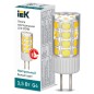 Лампа светодиодная Corn 3.5Вт капсульная 4000К нейтр. бел. G4 230В керамика IEK LLE-Corn-4-230-40-G4