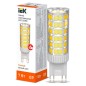 Лампа светодиодная CORN 7Вт капсула 3000К G9 230В керамика IEK LLE-CORN-7-230-30-G9