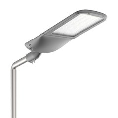Светильник светодиодный Tornado Xtrem Urban 160Вт 4000К уличный консольный RAL7045 сер. муар VARTON V1-S1-70442-40T30-6616040
