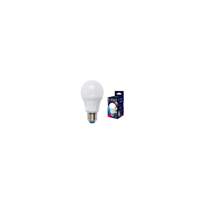 Лампа LED-А60 8Вт/NW/E27/FR PLP01WH картон Uniel UL-00001523 Лампа LED-А60 8Вт/NW/E27/FR PLP01WH картон Uniel UL-00001523
