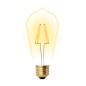 Лампа светодиодная LED-ST64-5W/GOLDEN/E27 GLV22GO Vintage форма "конус" зол. колба упак. картон Uniel UL-00002360
