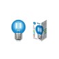 Лампа светодиодная LED-G45-5W/BLUE/E27 GLA02BL форма "шар" Air color син. упак. картон Uniel UL-00002990