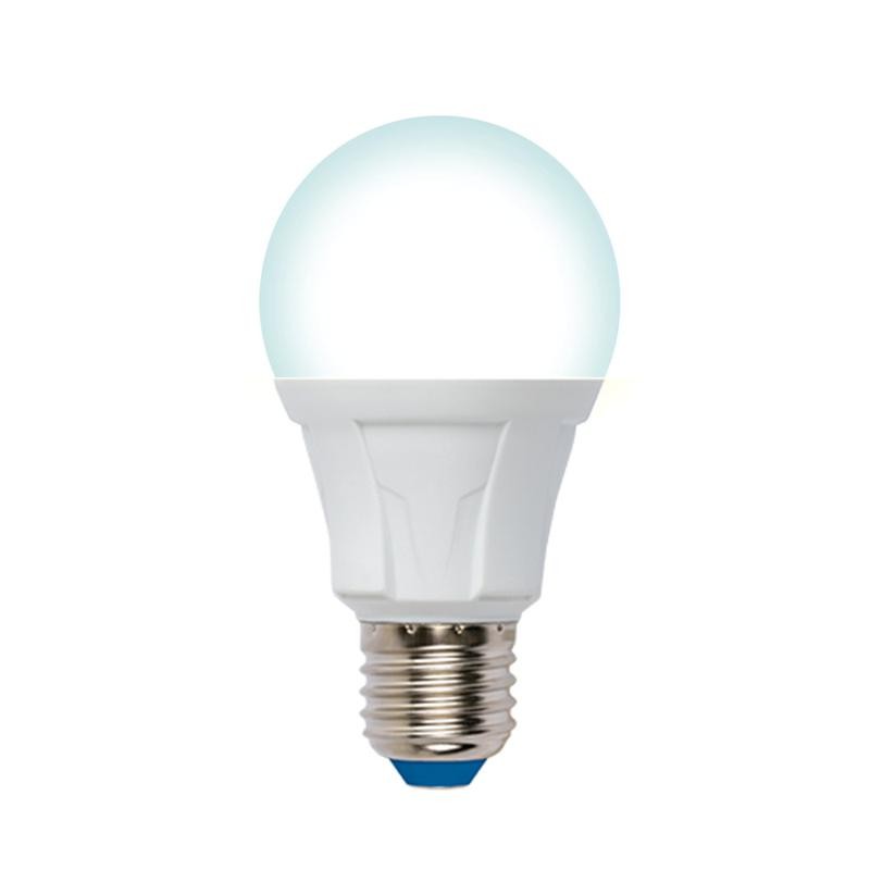 Лампа светодиодная LED-A60 12W/4000K/E27 /FR/DIM PLP01WH Яркая 12Вт матовая 4000К нейтр. бел. E27 диммир. (упак. картон) Uniel U