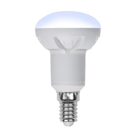 Лампа светодиодная LED-R50 7W/4000K/E14 /FR/DIM PLP01WH Яркая 7Вт матовая 4000К нейтр. бел. E14 диммир. (упак. картон) Uniel UL-