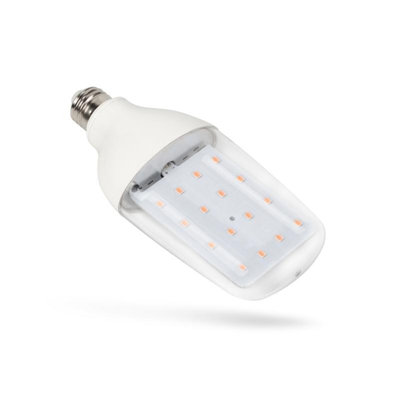 Лампа светодиодная LED-B82-12W/SPBR/E27/CL PLP33WH 12Вт DOUBLESIDE прозрачная E27 для растений спектр для рассады и досвечивания