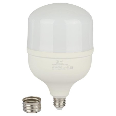 Лампа светодиодная высокомощная STD LED POWER T140-85W-4000-E27/E40 85Вт T140 колокол 4000К нейтр. бел. E27/E40 (переходник в ко