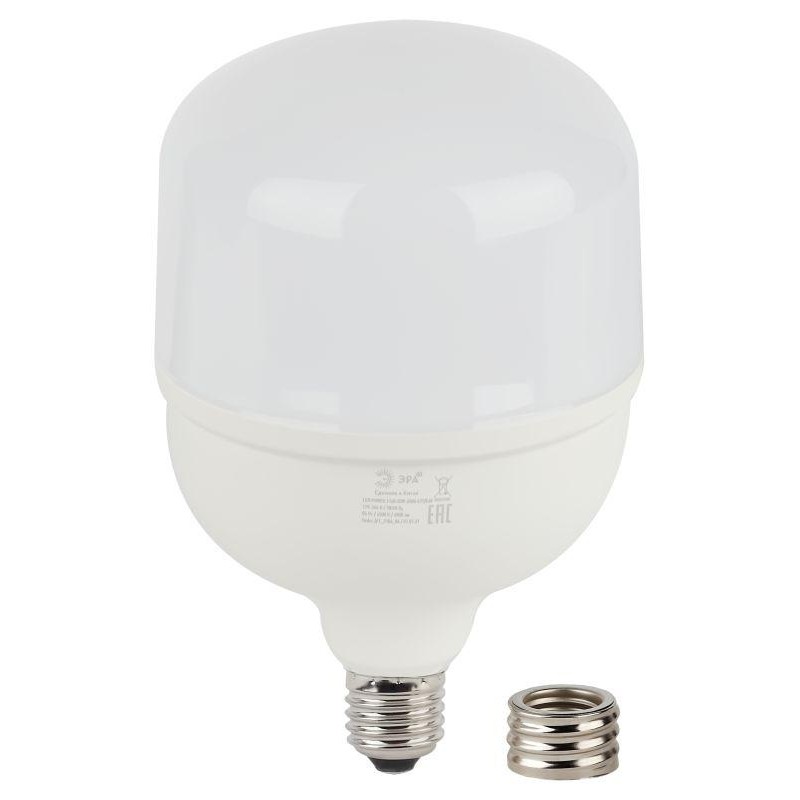 Лампа светодиодная высокомощная STD LED POWER T140-85W-6500-E27/E40 85Вт T140 колокол 6500К холод. бел. E27/E40 (переходник в ко Лампа светодиодная высокомощная STD LED POWER T140-85W-6500-E27/E40 85Вт T140 колокол 6500К холод. бел. E27/E40 (переходник в ко