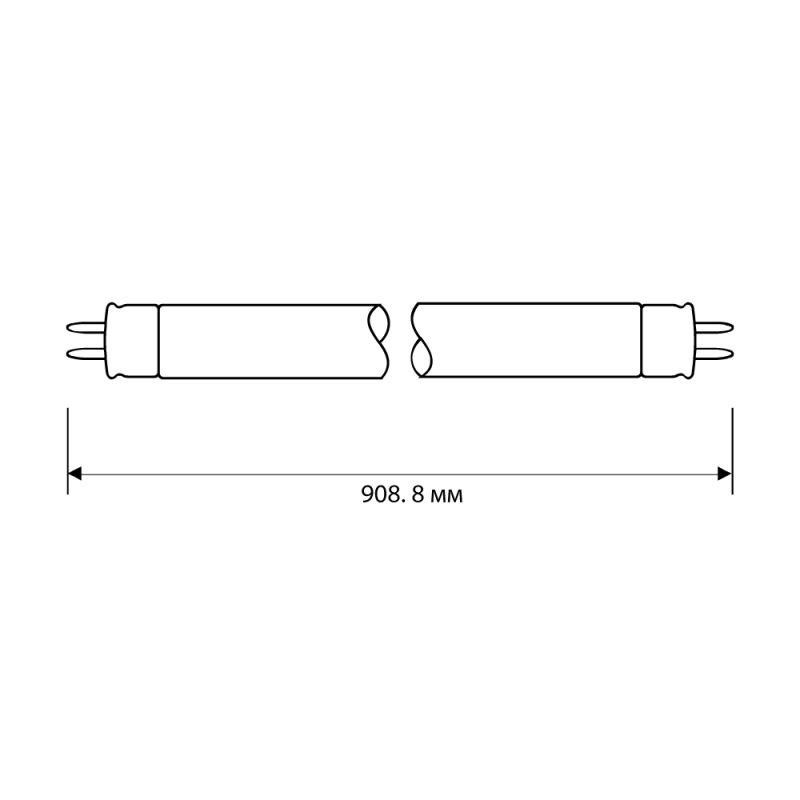 Лампа люминесцентная FT8-30W/33 30Вт T8 4200К G13 Camelion 5876