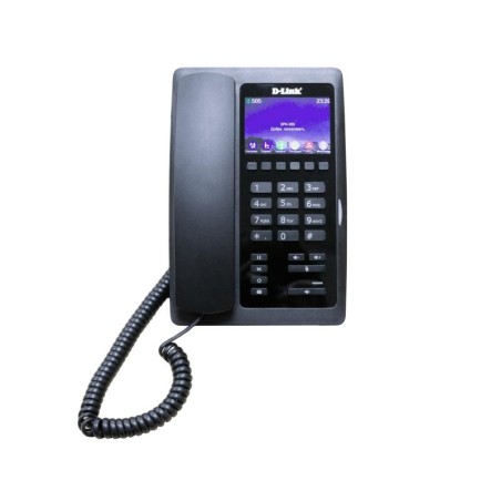 Телефон-IP DPH-200SE/F1A с цветным дисплеем 1 WAN-порт 10/100Base-TX 1 LAN-портом 10/100Base-TX PoE D-Link 1641227