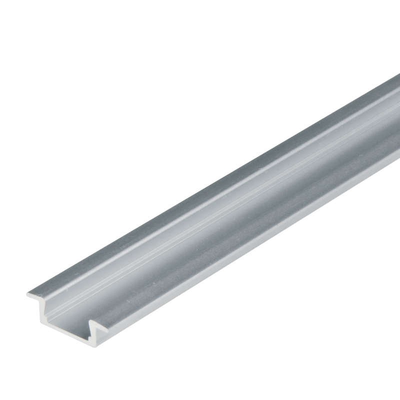 Профиль алюминиевый для LED ленты UFE-A01 SILVER 200 POLYBAG Uniel UL-00000595