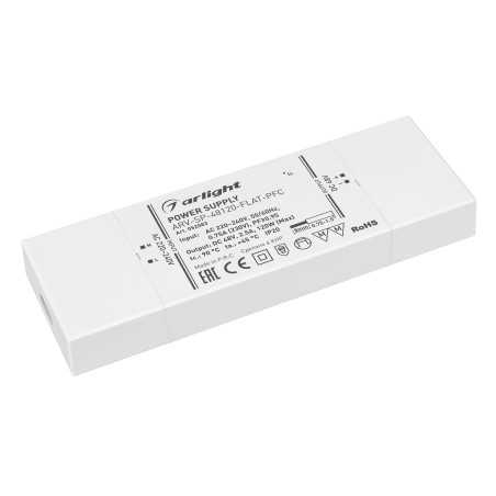 Блок питания ARV-SP-48120-FLAT-PFC 48В 2.5А 120Вт IP20 пластик Arlight 052083