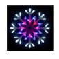 Гирлянда светодиодная "Снежинка" ULD-H4040-048/DTA MULTI IP20 SNOWFLAKE 48led 40х40см красный. синий. белый свет UNIEL UL-000014 Гирлянда светодиодная "Снежинка" ULD-H4040-048/DTA MULTI IP20 SNOWFLAKE 48led 40х40см красный. синий. белый свет UNIEL UL-000014