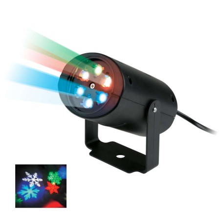 Светильник-проектор ULI-Q306 4Вт/RGB BLACK SNOWFLAKE Uniel UL-00001187
