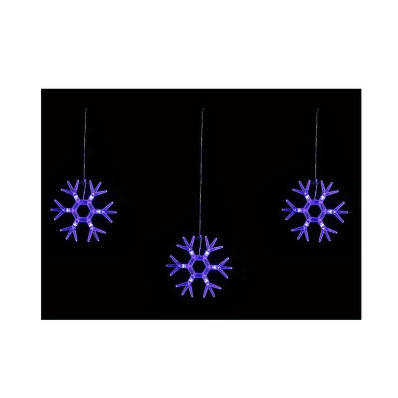 Гирлянда светодиодная "Снежинки-1" ULD-E1503-036/DTA BLUE IP20 SNOWFLAKES-1 1.5х3м 6 подвесов 36LED Uniel UL-00001406 Гирлянда светодиодная "Снежинки-1" ULD-E1503-036/DTA BLUE IP20 SNOWFLAKES-1 1.5х3м 6 подвесов 36LED Uniel UL-00001406