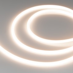 Лента светодиодная герметичная LUNA-X960-D8mm 24В Warm3500 8Вт/м IP65 360deg (уп.5м) Arlight 053353
