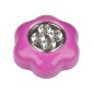 Светильник-ночник DTL-359 ок-A/Pink/4LED/3ААА пушлайт питание от 3-х батареек ААА (в комплект не входят) роз. Uniel UL-00001990
