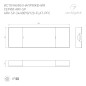 Блок питания ARV-SP-48120-FLAT-PFC 48В 2.5А 120Вт IP20 пластик Arlight 052083 Блок питания ARV-SP-48120-FLAT-PFC 48В 2.5А 120Вт IP20 пластик Arlight 052083