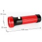 Фонарь 3002-ТН 3LED 1 режим 3хR03 красн. (блист.-пакет) Ultraflash 11783