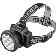 Фонарь аккумуляторный налобный LED5362 7LED 2 режима 220В пластик. черн. (бокс) Ultraflash 11256