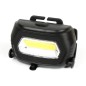 Фонарь аккумуляторный налобный LED5359 COB 3Вт 3 режима аккум. 5В пластик. черн. (бокс) Ultraflash 13803