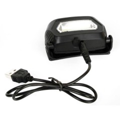 Фонарь аккумуляторный налобный LED5359 COB 3Вт 3 режима аккум. 5В пластик. черн. (бокс) Ultraflash 13803