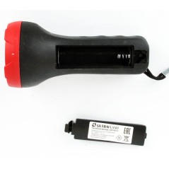 Фонарь LED16014 1 + 4SMD LED 2 реж. 1XR6 пласт блист-пакет Ultraflash 14253