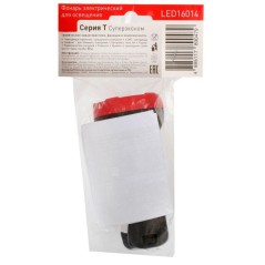 Фонарь LED16014 1 + 4SMD LED 2 реж. 1XR6 пласт блист-пакет Ultraflash 14253