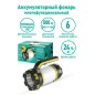 Фонарь аккумуляторный LED5124 USB2.0 Micro USB Powerbank 5Вт аккум. 4.4А.ч пластик черн./зел. Camelion 14671