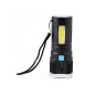 Фонарь аккумуляторный LED51525 4В 4LED+COB 3Вт 4 реж. Micro USB черн. (бокс) Ultraflash 15195