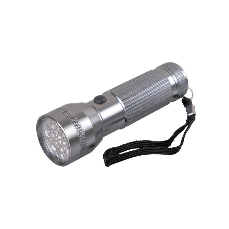 Фонарь ручной AF6-L19-sr 19LED IP20 корпус алюм. сплав ремешок метал. 3хAAA (не в компл.) серебр. ФАZА 5001121