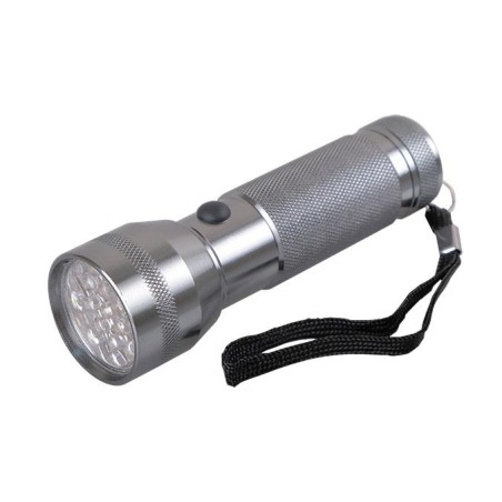 Фонарь ручной AF6-L19-sr 19LED IP20 корпус алюм. сплав ремешок метал. 3хAAA (не в компл.) серебр. ФАZА 5001121