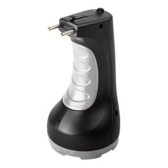 Фонарь аккумуляторный ручной AccuF2-L5W-bk SMD 5Вт 185лм IP20 2 режима: яркий/эконом аккум. 1.6А.ч выдвижная вилка индикатор зар