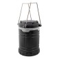 Фонарь светодиодный кемпинговый CF3-L1W-gy 1Вт СОВ 150лм SOFT TOUCH покрытие кемпинговый складной механизм 3хAAA (не в компл.) ч