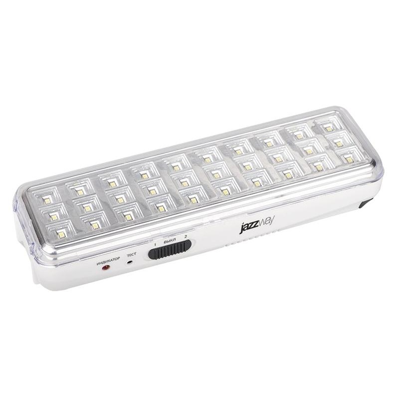 Фонарь-светильник аккумуляторный Accu9-L30-wh аварийный 30SMD яркий 300лм 2ч/эконом 90лм 6ч 220В аккум. Li-ion 3.7В 1.2А.ч бел. Фонарь-светильник аккумуляторный Accu9-L30-wh аварийный 30SMD яркий 300лм 2ч/эконом 90лм 6ч 220В аккум. Li-ion 3.7В 1.2А.ч бел.
