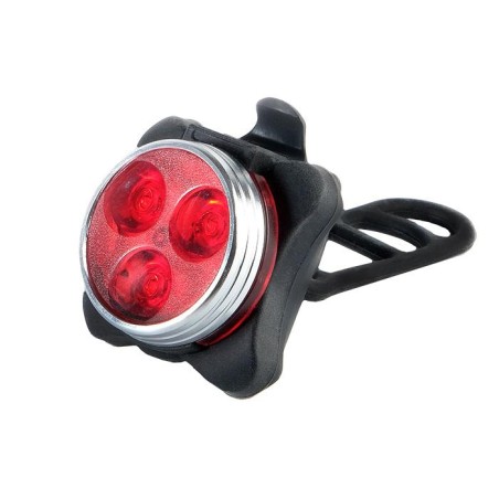 Фонарь аккумуляторный велосипедный BR3-L03 3SMD 12лм IP44 задний 4 режима: 100проц./50проц./частое мигание/редкое мигание USB ФА