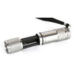 Фонарь UF9LED 3хR03 9LED алюм. металлик (короб) Ultraflash 7903
