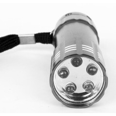 Фонарь UF5LED 3хR03 5LED алюм. металлик (короб) Ultraflash 7901