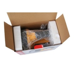 Фонарь аккумуляторный UF3712LED 19LED аккум. 4В 2А.ч 220В/12В пластик. желт. (кор.) Ultraflash 8310