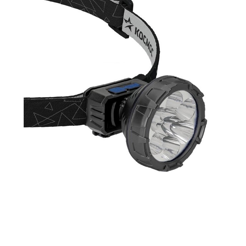 Фонарь аккумуляторный налобный 2Вт SMD LED Li-ion 14500 500мА.ч корпус ABS-пластик USB-шнур регулируемый эласт. ремешок КОСМОС K Фонарь аккумуляторный налобный 2Вт SMD LED Li-ion 14500 500мА.ч корпус ABS-пластик USB-шнур регулируемый эласт. ремешок КОСМОС K