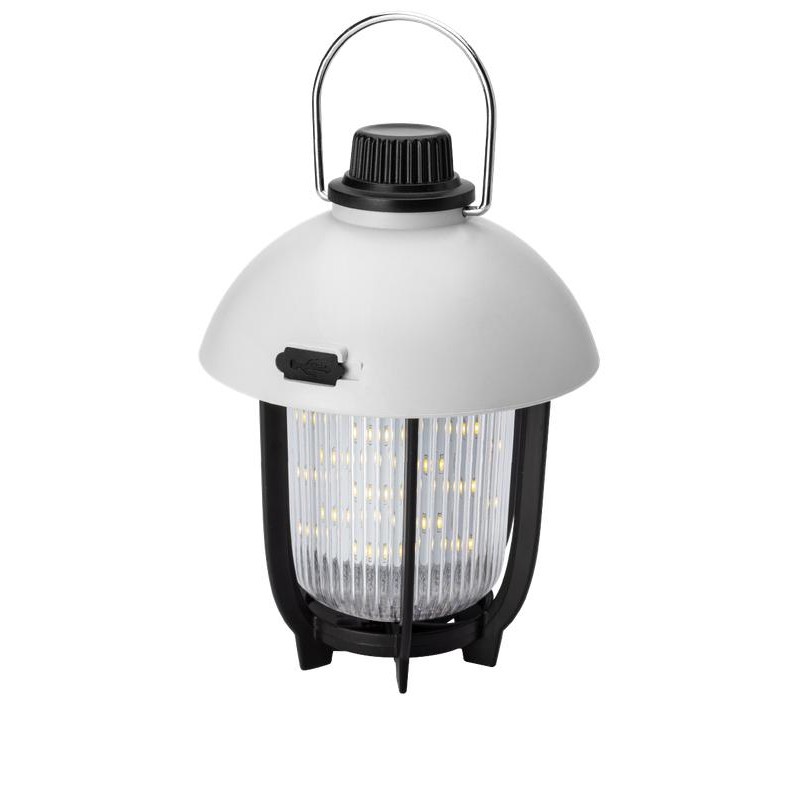 Фонарь аккумуляторный кемпинговый походный 10Вт SMD LED Li-ion 18650 1200мА.ч тепл. свет диммирование корпус ABS-пластик USB-шну